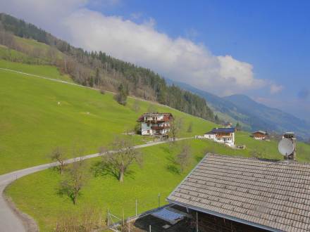 Der Ausblick von Ihrer Ferienwohnung in Fügen im Zillertal